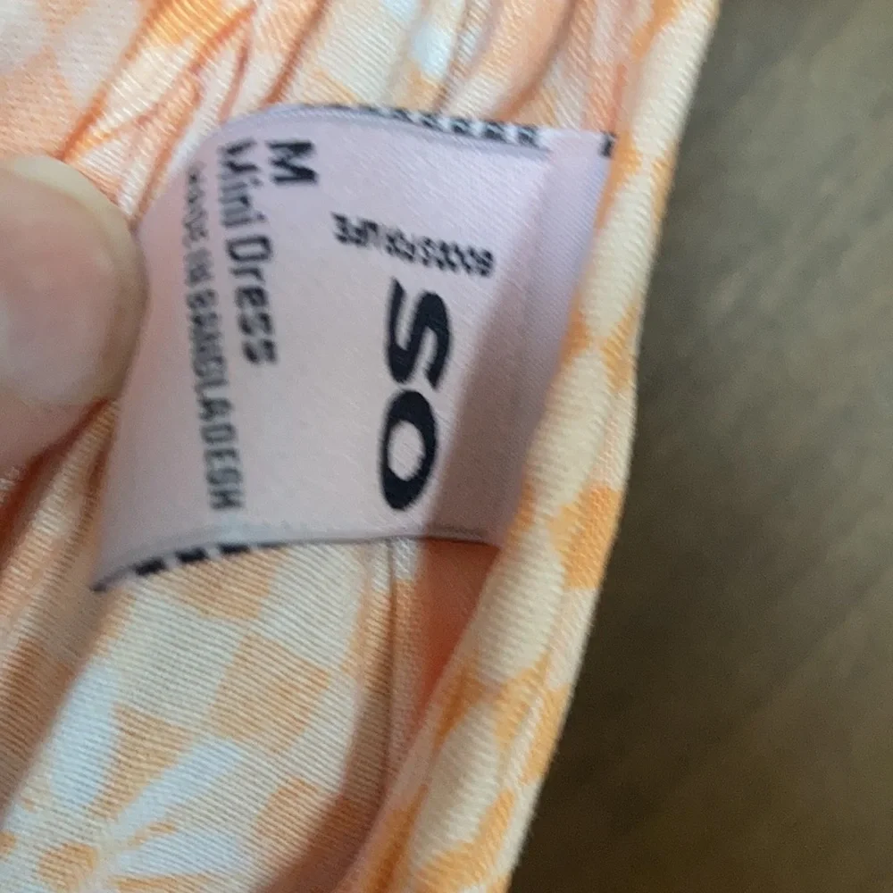 3/$24 So Halter neck swing mini dress orange check w floral print XXL jrs - Picture 11 of 16